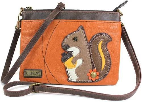 Vista 10 de CHALA Mini bandolera/bolso con correa convertible elegante, compacto, versátil