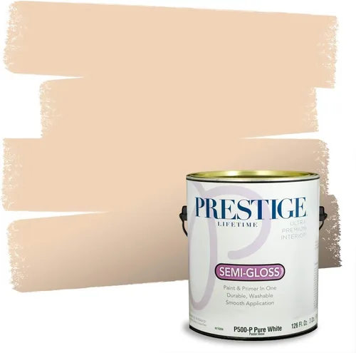 Vista 176 de PRESTIGE Pintura exterior e imprimación en uno, bronceado Aberdeen, plano, 1 galón