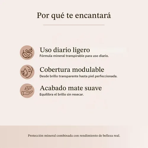 Vista 3 de bellapierre Mineral Foundation SPF 15 - Base de maquillaje mineral de cobertura completa con acabado mate, vegano, libre de crueldad
