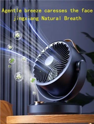 Vista 2 de Ventilador de circulación de aromaterapia de escritorio