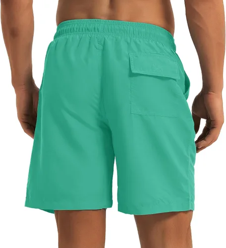 Vista 2 de TACVASEN Traje de baño de verano para hombre, de secado rápido, con forro de malla