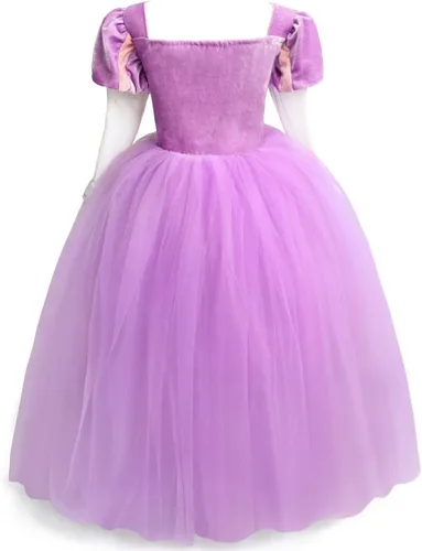Vista 5 de ToLaFio Princess Costume for Girls Halloween Fancy Party Dress Princess Dress Up Clothes for Little Girl