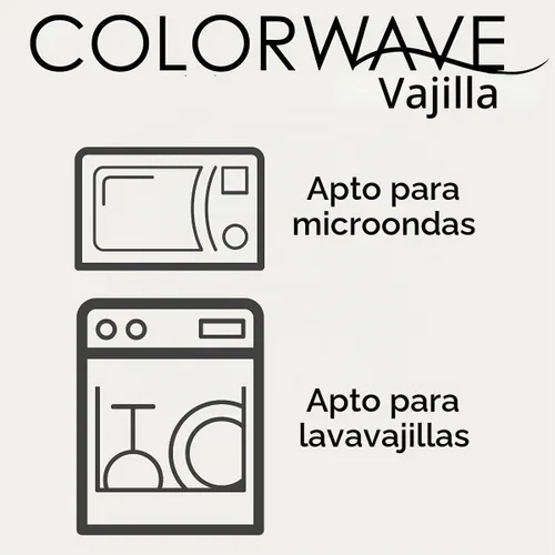 Vista 8 de Noritake Colorwave - Juego de 4 piezas para cupé, color azul, servicio para 1