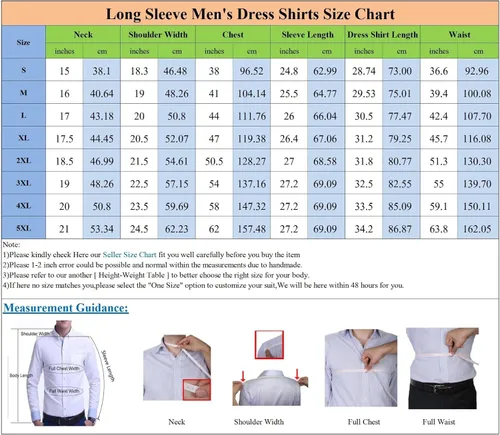 Vista 7 de Wangyue Camisas de vestir de manga larga para hombre, camisas casuales con botones y ajuste entallado, camisas de vestir formales con bolsillos