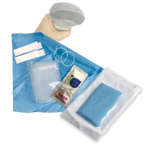 Vista 7 de Cubierta de sonda de ultrasonido, protector estéril transparente desechable sin látex para transductor, embalaje individual, 50