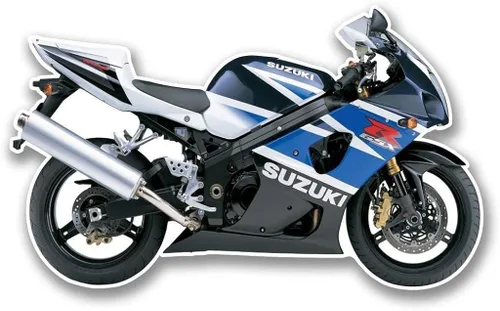 Vista 3 de Suzuki GSXR - Pin de solapa para motocicleta (metal, 0.3in)