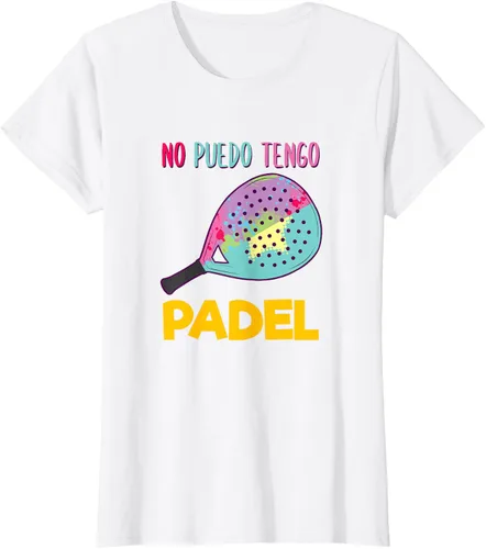 Vista 18 de Pala de pádel Pádel Pádel No Puedo Camiseta de Padel Tengo