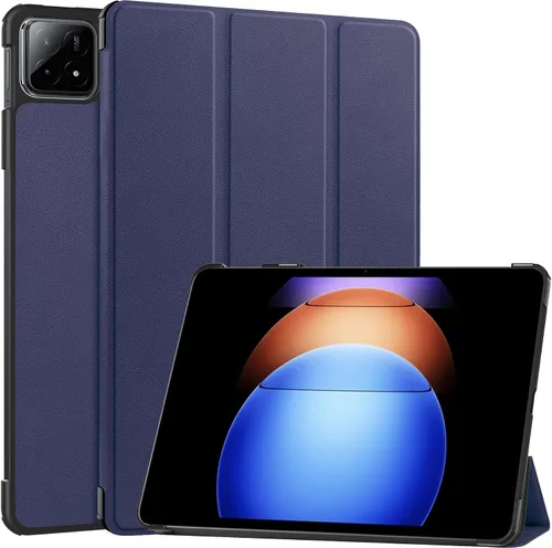 Vista 8 de Funda inteligente para XIAOMI Pad 6 de 11 pulgadas, con función de encendido y apagado automático para XIAOMI Pad 6, color azul marino