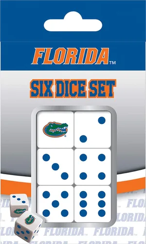 Vista 10 de MasterPieces Game Day - NCAA Alabama Crimson Tide - Juego de 6 dados con logotipo del equipo, tamaño estándar D6