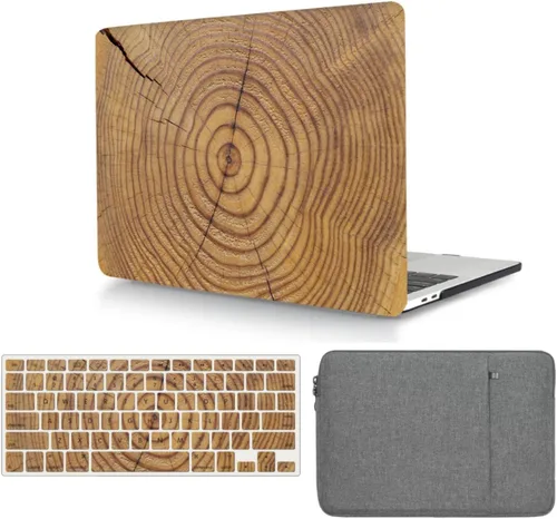 Vista 16 de Carcasa para laptop compatible con MacBook Air 2024-2023 de 15 pulgadas modelo A3114 A2941 con chip M3/M2 y pantalla de retina líquida, funda
