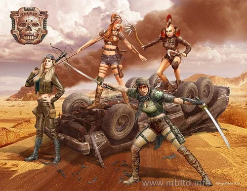 Vista 2 de Masterbox Bundle LOT of Desert Battle Series 4 Kits de plástico 1/35