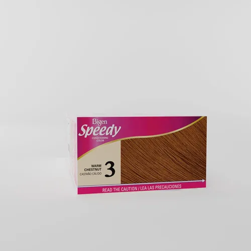 Vista 3 de Bigen Kit de colores acondicionadores rápidos: 3 castañas cálidas, paquete de 3