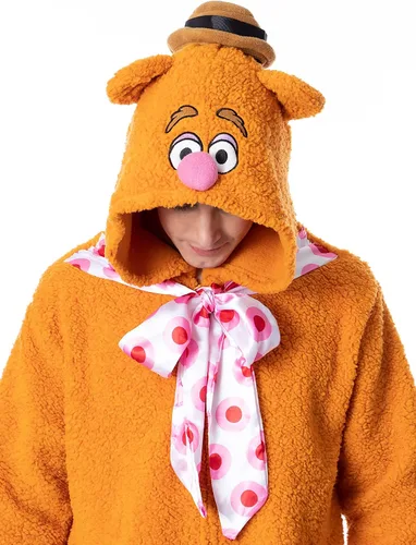 Vista 2 de Disney The Muppets - Disfraz de oso Fozzie de peluche Kigurumi Union
