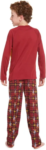 Vista 3 de Harry Potter Hufflepuff Ravenclaw Slytherin Gryffindor BoysGirls Pajama Shirt and Pants Little Kid to Big Kid
