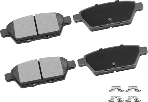Vista 16 de cciyu - Juego de pastillas de freno de cerámica profesionales delanteras - Para Geo Prizm (1993-1997), Toyota Camry (1992-2001), Celica (1994-1997)