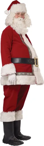 Vista 2 de California Costumes - Disfraz de Papá Noel para adulto