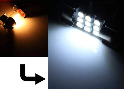 Vista 2 de iJDMTOY Paquete interior de luces LED SMD de alta calidad, compatible con Mazda3 Mazdaspeed3 2010-2013, blanco xenón