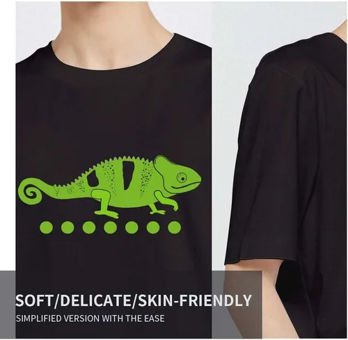 Vista 5 de ZENZENZE Camiseta clásica para hombre, diseño de símbolos divertidos extraños, manga corta, color negro, camiseta casual de primera calidad