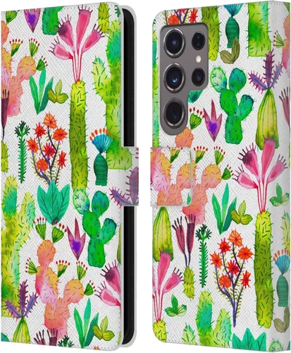 Vista 119 de Head Case Designs Officially Licensed Ninola Brushstrokes Black Summer Patterns Leather Wallet Case Compatible with Samsung Galaxy A07 4G