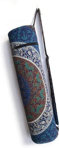 Vista 17 de INDIAN CRAFT CASTLE ICC Bolsa Transportadora de Esterilla de Yoga con Cremallera Completa Bolsa de Transporte de Esterilla de Ejercicio Yoga