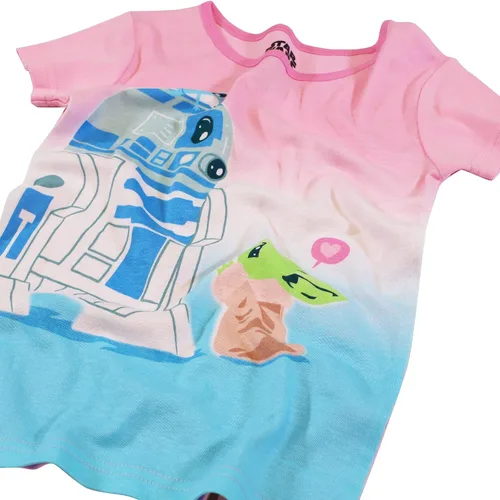 Vista 3 de Star Wars Girls 2-Piece Snug-fit Cotton Pajamas Set