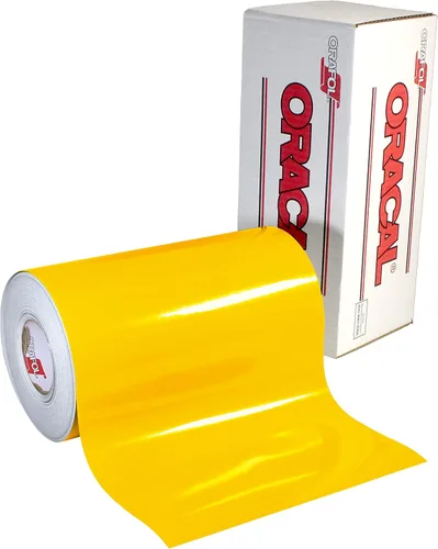 Vista 15 de Calcomanías de vinilo brillante Oracal 651 de 12 pulgadas x 5 pies con base de disolvente de color a elegir