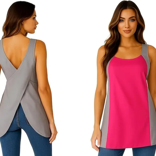 Vista 11 de Delantal con espalda cruzada para mujer. Impermeable. Delantales japoneses para mujer con bolsillos. Uniforme de limpieza. Delantal de limpieza