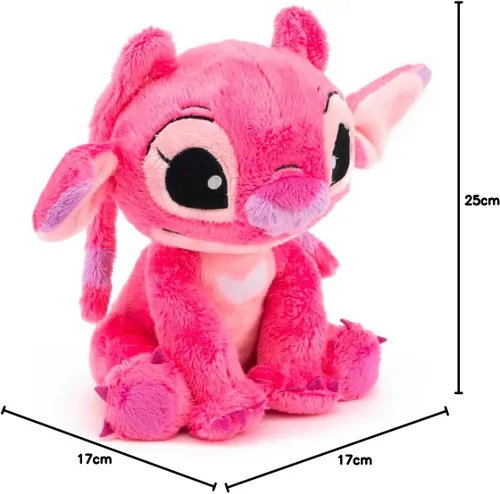 Vista 6 de Disney Angel Peluche Rosa 9.8 in, 6 PCB