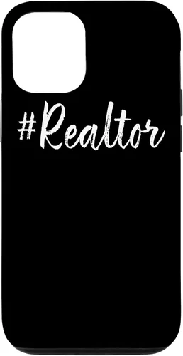 Vista 28 de Hashtag Realtor Real Estate Agent Business Gifts Funny Quote Case for iPhone 17