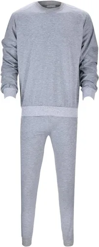 Vista 4 de Conjunto deportivo de 2 piezas de 2 piezas para hombre, trajes de invierno, elegante, casual, camiseta y pantalones deportivos, talla grande