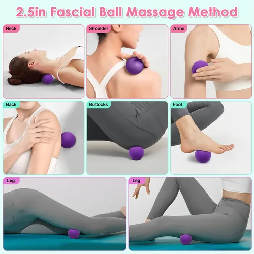 Vista 2 de Goocrun Bandas de resistencia de tela para entrenar, cinturón ancho con múltiples niveles de resistencia. Bolas de equilibrio de yoga. Ideal