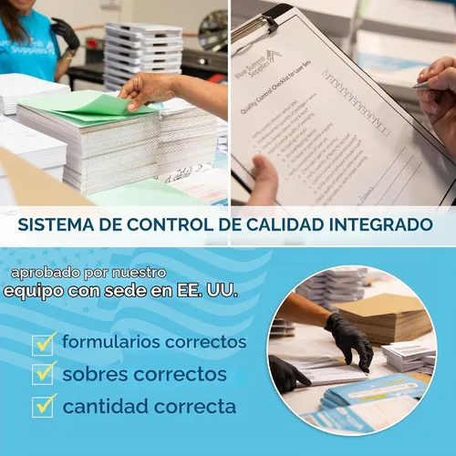 Vista 6 de Blue Summit Supplies 1099 NEC 2026 Kit de formularios de impuestos 2026, 50 unidades, 4 piezas, sobres