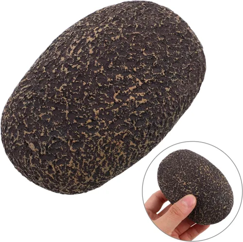 Vista 8 de Ocultador de llaves de roca falsa para exteriores, caja de almacenamiento de llaves de piedra decorativa para jardín, porche, patio, doble propósito