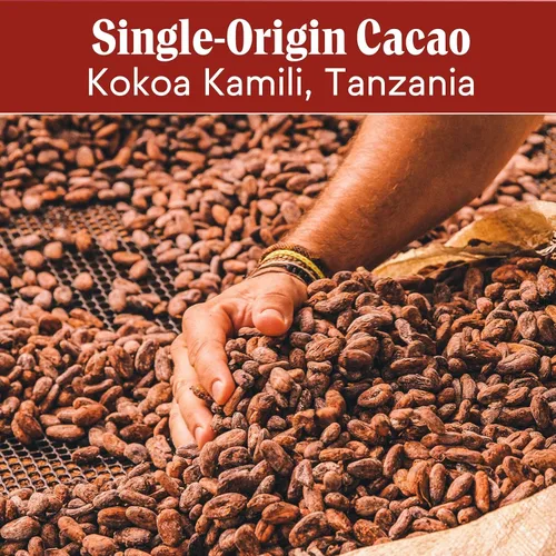 Vista 6 de Raaka Chocolate Bourbon Cask Aged 82% Chocolate negro Regalo de chocolate negro gourmet Orgánico, vegano, sin soja, sin gluten, Kosher Barras