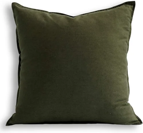 Vista 31 de Jeanerlor - Funda de cojín sólida de lino y algodón para decoración, de 18x18 pulgadas, funda de almohada especial para sofá, cama, silla
