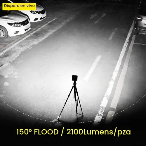 Vista 2 de Exzeit - Barra de luz LED impermeable para barco, 2 piezas 60W prueba impermeable cubierta/muelle luces marinas 4200LMS luz de inundación de 150°
