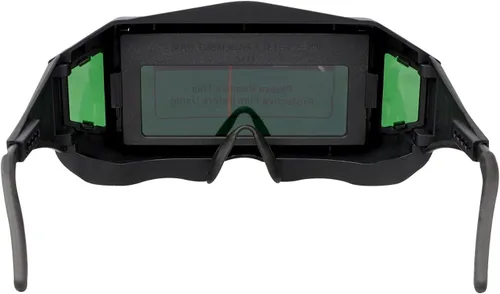 Vista 8 de Vista panorámica Gafas de soldadura de color verdadero oscurecimiento automático gafas de soldadura soldador seguridad protección ocular máscara