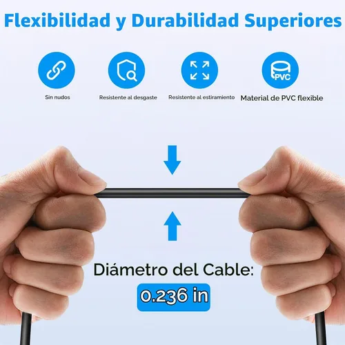 Vista 3 de Caiord Cables de micrófono XLR, 1 paquete de 3 pies de cobre sin oxígeno de 3 pines macho a hembra cable de micrófono para altavoz, sistema PA
