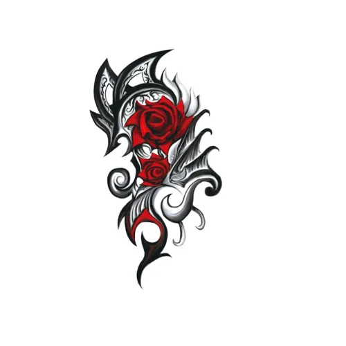Vista 12 de Tatuajes temporales pegatinas falsas cuerpo brazo pecho hombro tatuaje para hombres o mujeres (león)