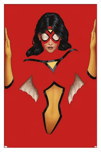 Vista 14 de Trends International Marvel Comics Spider Woman - Póster de pared Strikeforce #1, 22.4 pulgadas de largo x 14.7 pulgadas, versión enmarcada