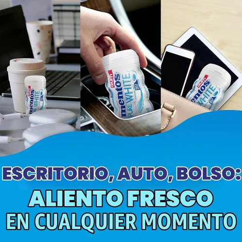 Vista 7 de Mentos - Goma de mascar Pure Fresh sin azúcar