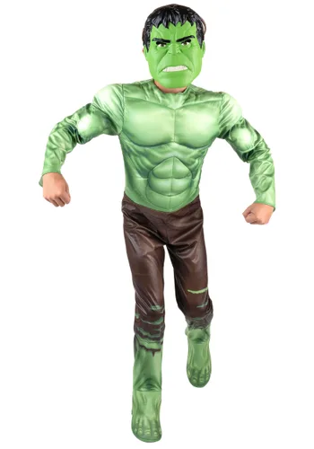 Vista 6 de Disfraz de Hulk Qualux para niño de Marvel Multicolor