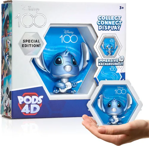 Vista 9 de WOW! PODS 4D Disney Frozen Elsa - Figura de juguete única conectable y coleccionable, exhibición de pared/estante, rellenos de cesta de Pascua