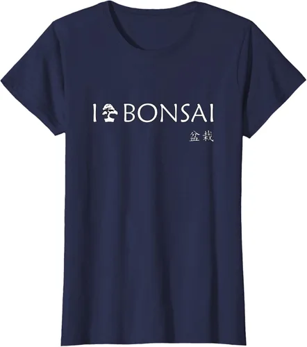 Vista 25 de Bonsai - I love bonsai T Shirt - Japan T-Shirt Negro