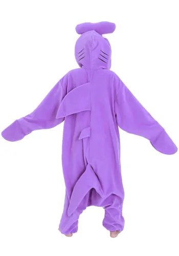 Vista 3 de Pijama Kigurumi de Tiburón Martillo para Adultos Multicolor