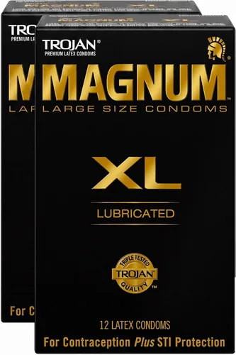 Vista 18 de TROJAN Preservativos Magnum Lubricados XL Tamaño Grande - 12