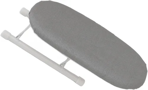 Vista 6 de Mini tabla de planchar, resistente al calor, tabla de planchar S multifuncional para viajes (gris)