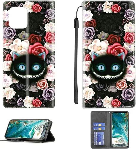 Vista 368 de jioeuinly ATT Motivate 2 - Funda compatible con ATT Motivate 2, funda con soporte abatible y cierre magnético DJS