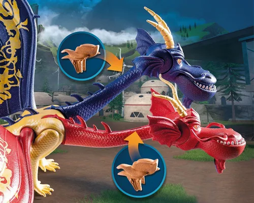 Vista 7 de Dragones de Playmobil Nine Realms: Wu, Wei y Jun