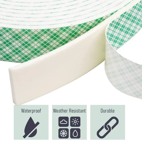 Vista 3 de CANOPUS Cinta de espuma de doble cara para proyectos de manualidades y tarjetas, cinta adhesiva de montaje resistente 4016 (1 pulgada x 36 yardas)